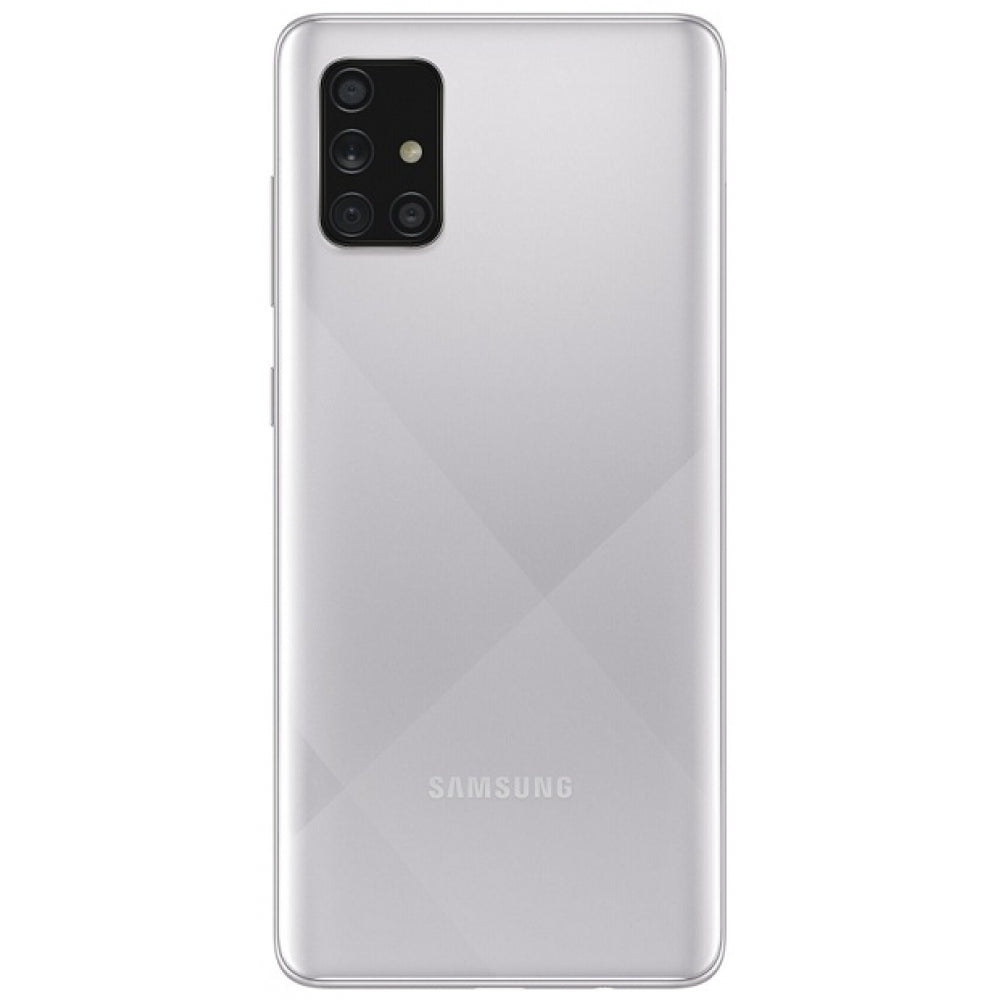 Battery Back Cover For Samsung Galaxy A71 SM-A715F Silver